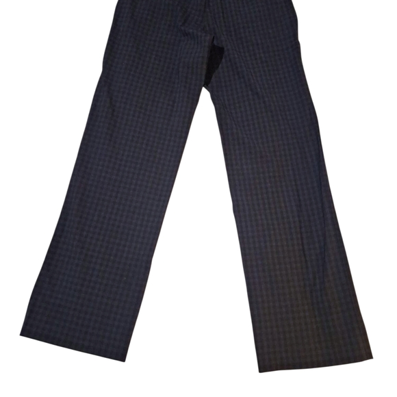 GAP Perfect Trouser Black/Grey Checkered Stretch Pants Straight-Leg. Size 6R - Picture 12 of 14